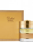 THE SPIRIT OF DUBAI RIMAL 50 ML Rimal è un tributo alla sabbia del deserto di Dubai. Le dune emanano una certa magia che si percepisce nell'aria. Le calde e travolgenti note di Zafferano, Cannella, Incenso, Cuoio, Lardano e Legno di Agar si sposano con le