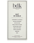 BDK PARFUMS NUIT DE SABLE EDP 100 ML