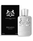 PARFUMS DE MARLY PEGASUS EDP 125 ML PEGASUS EDP 125 MLFedele alle sue radici e adatto a un gentiluomo, questo profumo ha una firma legnosa ed eccezionalmente distinta. Pegasus si apre con un equilibrio di frutta, legno e spezie, sviluppato dalla miscela d