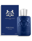 PARFUMS DE MARLY PERCIVAL EDP 125 ML PERCIVAL EDP 125 MLPresentando un sottile equilibrio di note agrumate e aromatiche su una base legnosa, questa eau de parfum emana un profumo fresco, sensuale e raffinato in una bottiglia blu oceano che sarà ricordata.