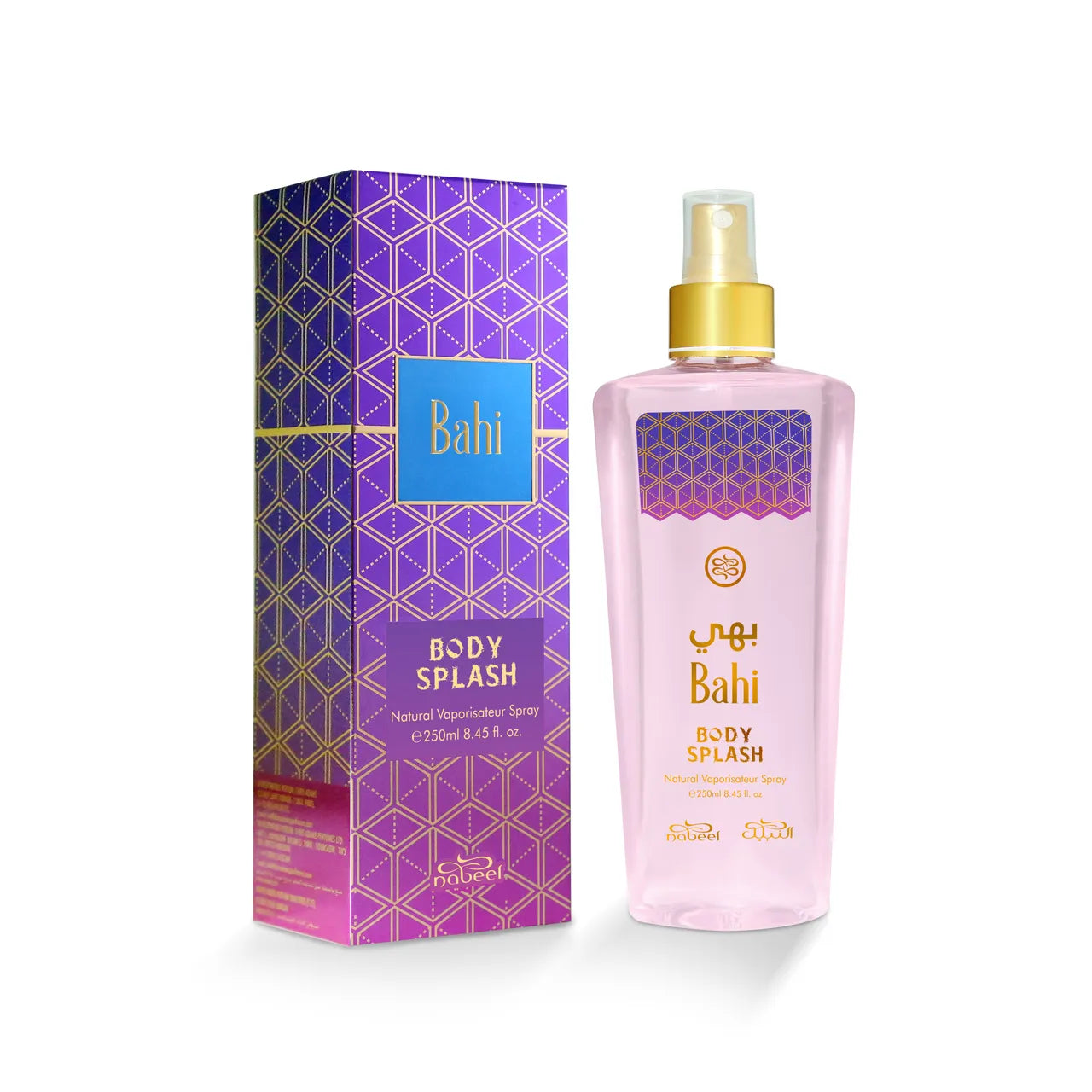 NABEEL BAHI Parfümiertes Wasser 250 Ml – Verführerischer Duft Mit Vanille & Bernstein