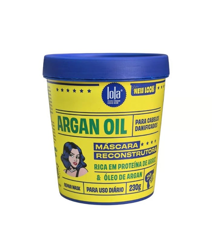 LOLA FROM RIO ARGAN OIL - MASCHERA RIPARATRICE CON OLIO DI ARGAN 230 G