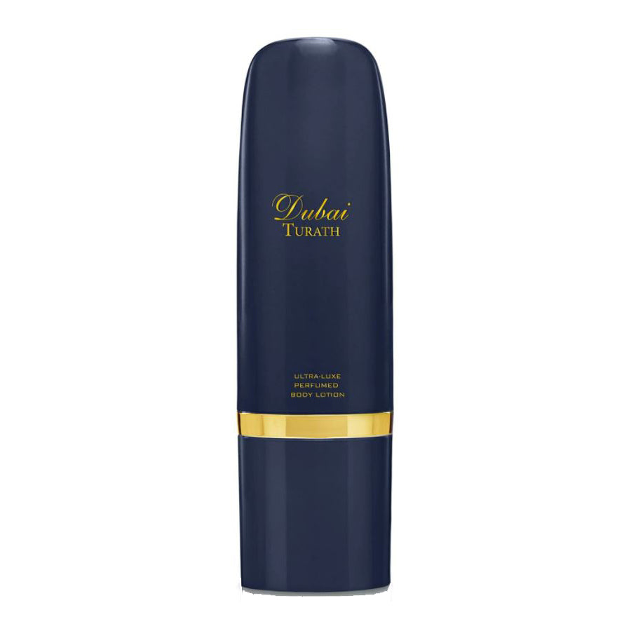 THE SPIRIT OF DUBAI TURATH BODY LOTION Dubai Turath Lotion di The Spirit of Dubai, è una lozione corpo profumata, la cui fragranza è ispirata ad un viaggio attraverso la terra con la sua antica cultura che arricchisce l’animo con la poetica bellezza del M