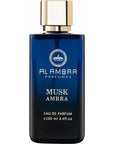 AL AMBRA MUSK AMBRA EDP 100 ML AL ALAMBRA MUSK AMBRA EDP 100 MLMusk Ambra è una fragranza distintiva di Al Ambra Perfumes. La popolarità dell’eccentrica fragranza al muschio è cresciuta, ma è cresciuta in un’epoca dominata fresche fragranze acquatiche e s